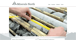 Desktop Screenshot of mineralsnorth.ca